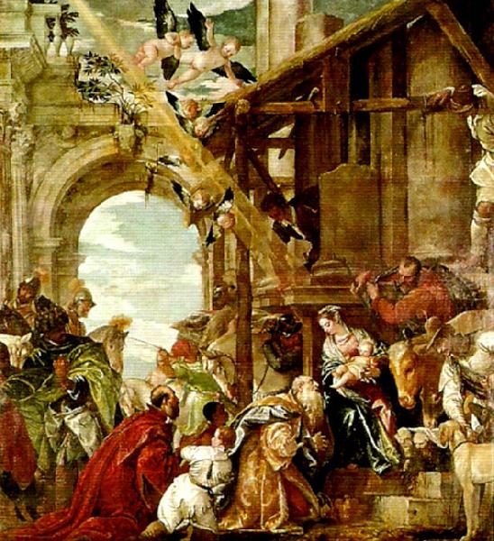 Paolo  Veronese adoration of the magi